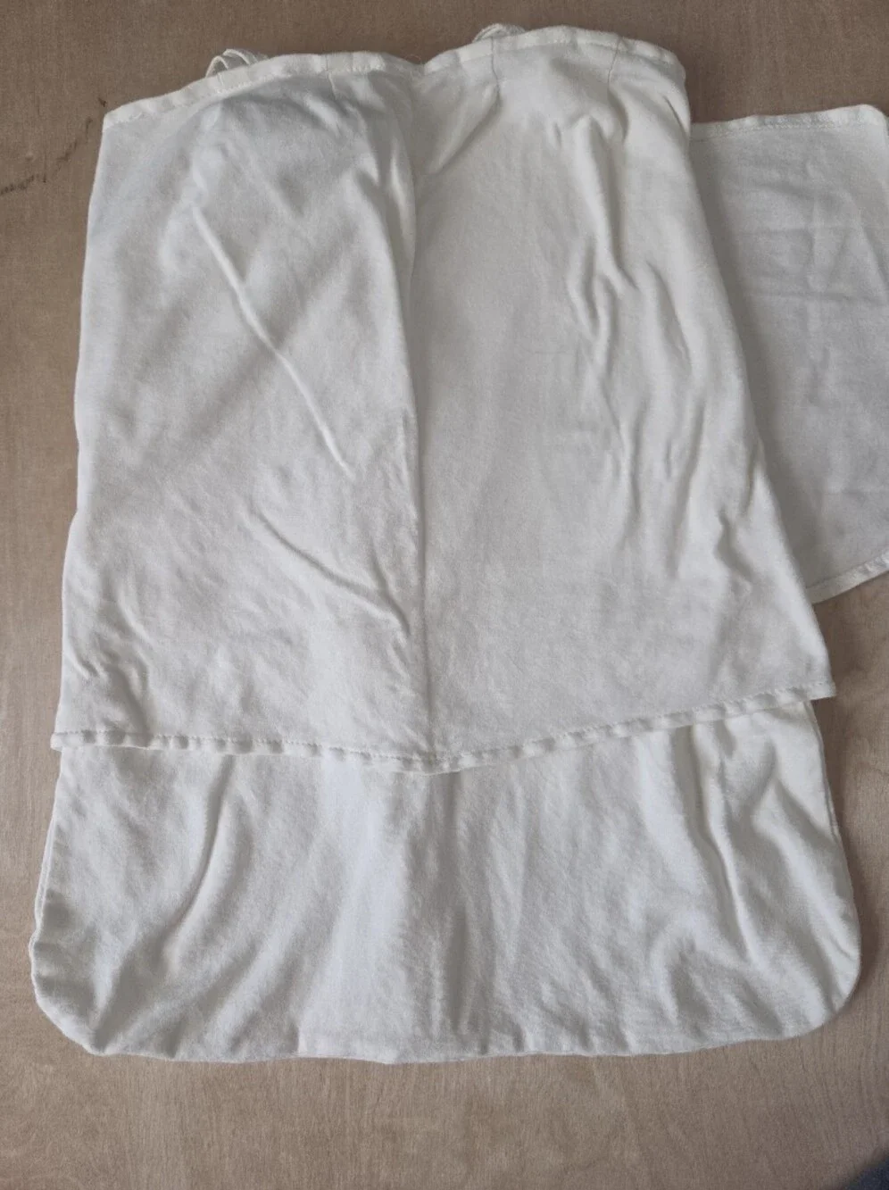 Halo Baby Sleep Sack Swaddles White with Gray Star And Solid Cream